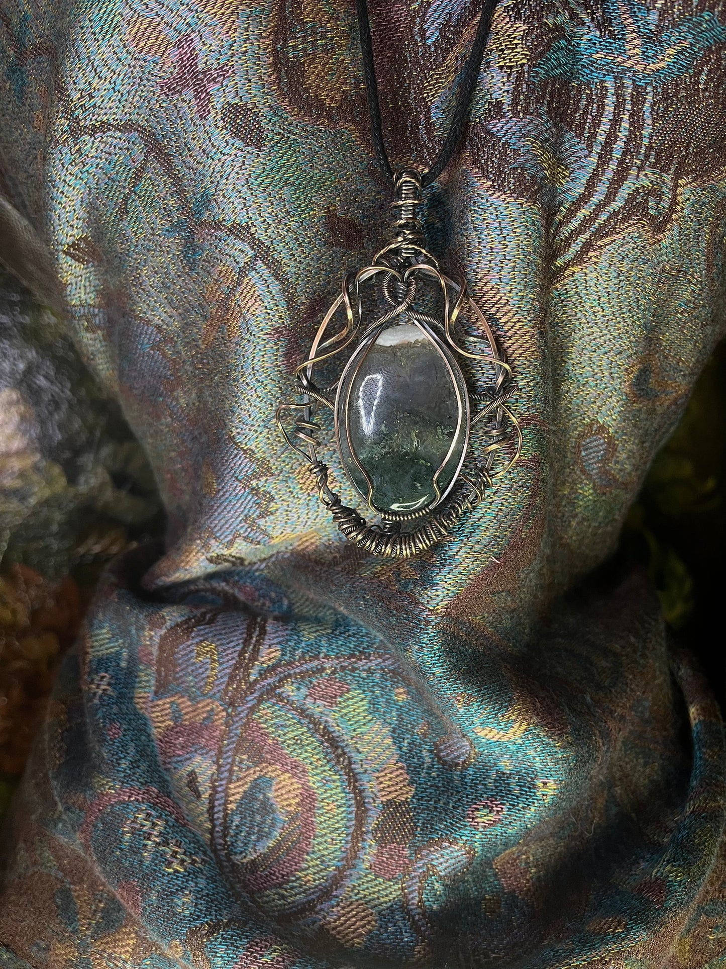 Moss Agate Pendant